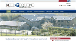 Desktop Screenshot of bellequine.co.uk